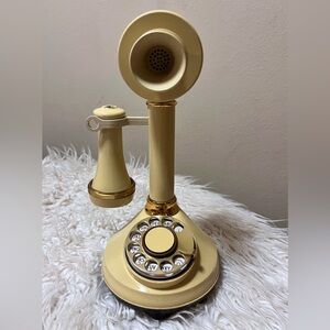 The Candlestick Rotary Telephone 1973 Western Electric Vintage Decor no cord